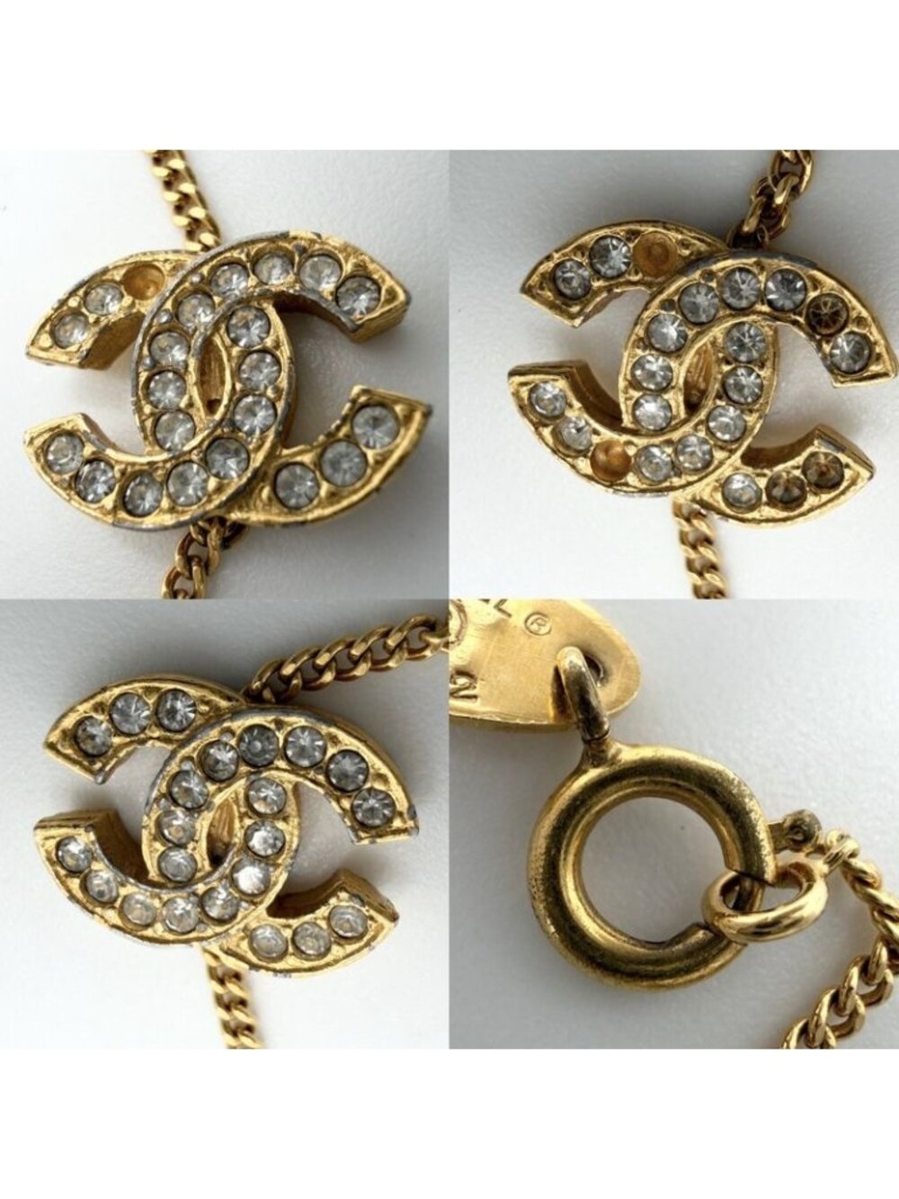 Chanel Bracelet Triple CC Logo Coco Gold - Picture 7 of 7